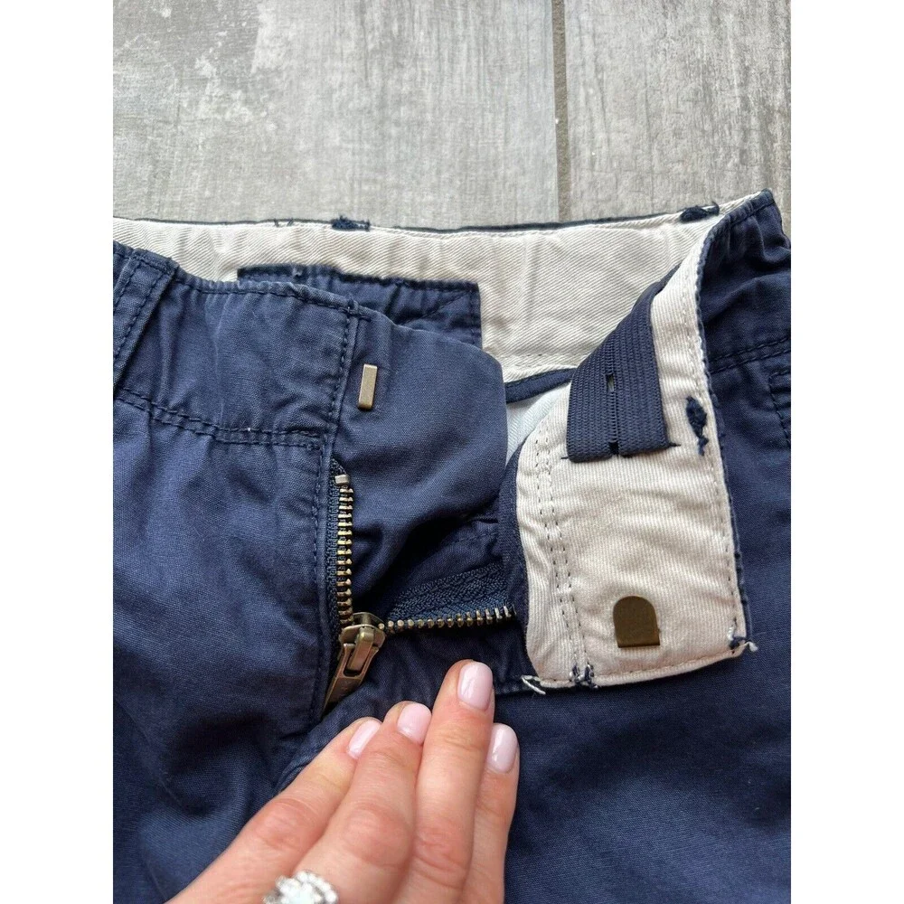 Gap Kids Toddler Boys Youth Cargo Shorts Navy Blue Casual Summer 6 Regular